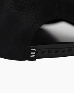 AOJ Stamp Hat (Black)